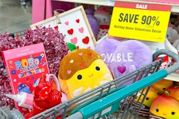 Kroger 90% Off Valentine Clearance: $1 Squishmallows, $0.10 Candy, and More card image