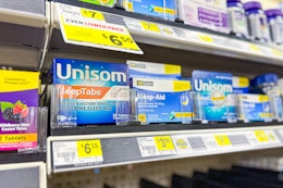dollar general unisom on shelf