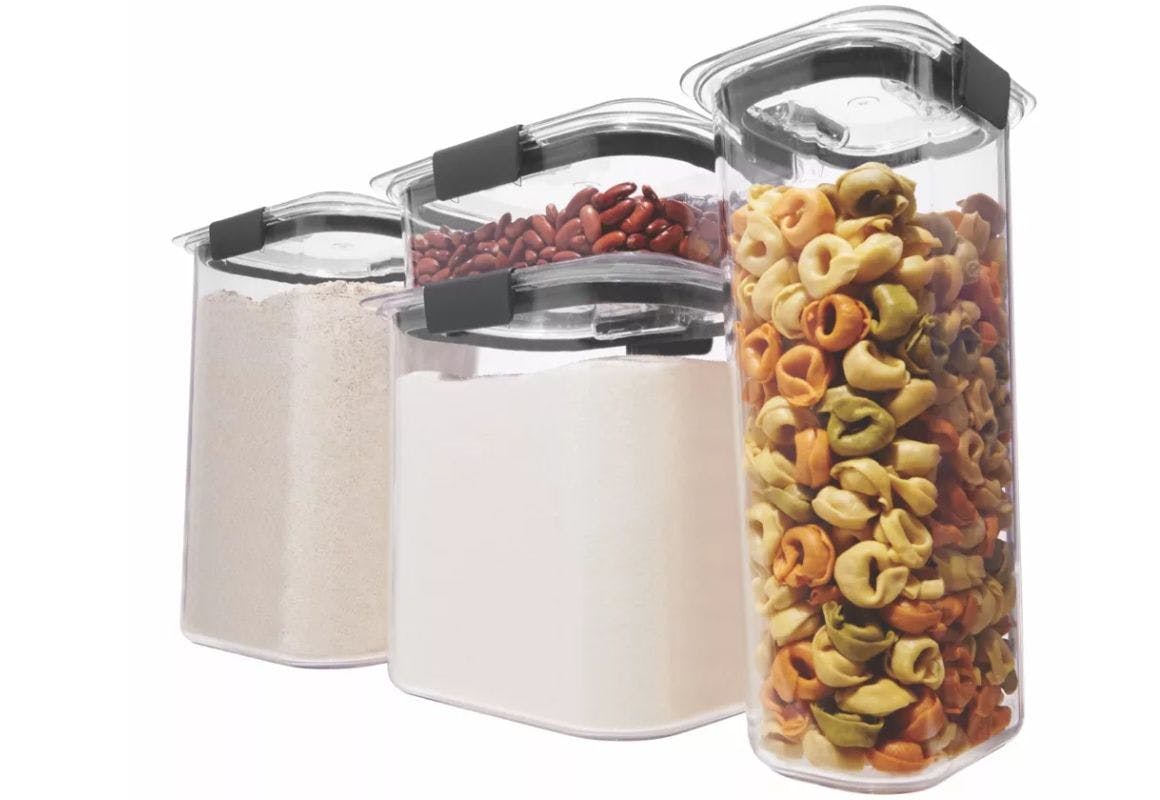 Rubbermaid Brilliance Airtight Container Set