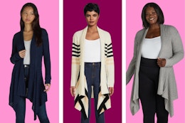 $13 Women's Sweaters at Walmart — Plus Sizes and Multiple Colors Available card image