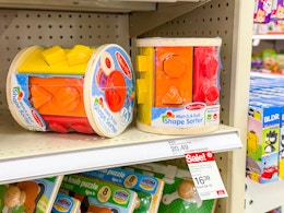 Melissa & Doug Wooden Shape Sorter, Only $10.40 on Target.com (Reg. $20.49) card image