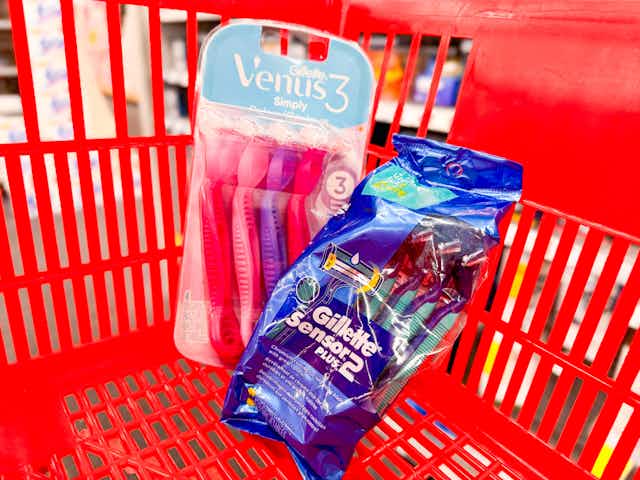 Get Up to 2 Free Gillette and Venus Disposable Razor Packs at CVS card image