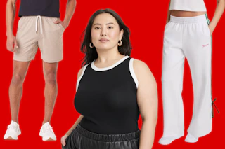 Men's shorts, Women's Plus Tan & Women's Champion Sweatpants
