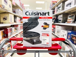 Cuisinart Waffle Maker, Only $18.99 at Target (Reg. $30) card image