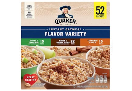 Quaker Oatmeal Variety Pack