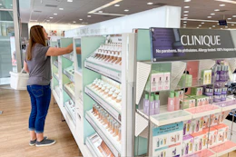 QVC Clinique KCL Shopping Photo Feature image In Store