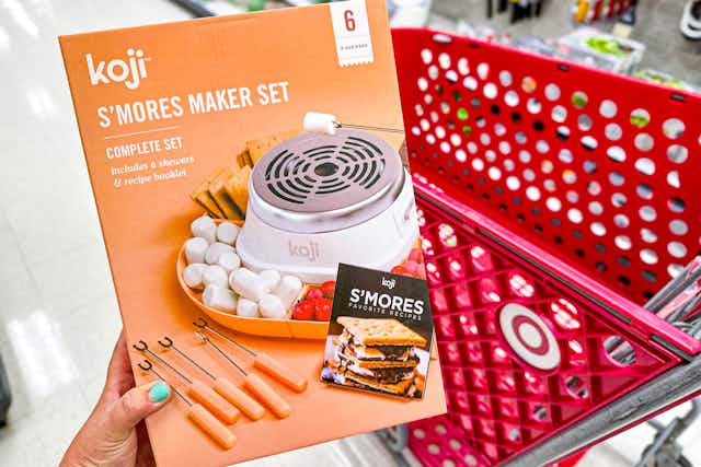 New Koji S'mores Maker Set on Sale, Only $33.24 at Target card image