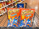 cheetos snacks in shopping cart