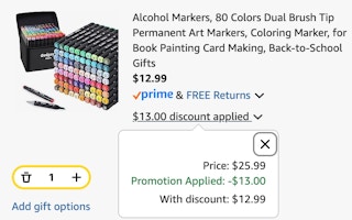 markers set