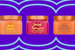 Tree Hut sugar scrubs KCL template collage