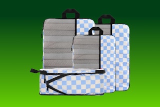 packing cubes on KCL template