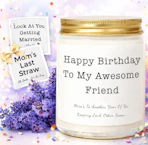 Lavender Scented Candle