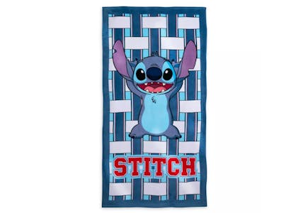 Disney Stitch Beach Towel