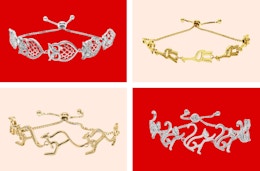 Diamond Accent Animal Bolo Bracelets, Only $15 Shipped (Reg. $300) card image
