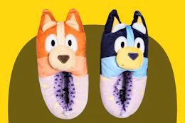 Walmart Bluey toddler slippers
