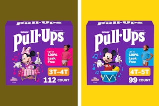 huggies pull-ups on a grid