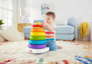 fisher price giant rock-a-stack toy