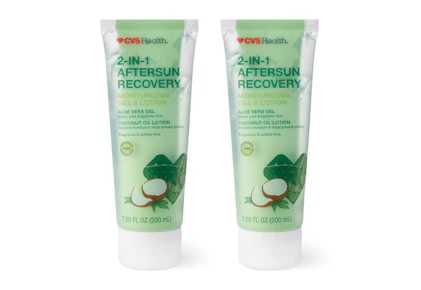 2 CVS Aftersun Recovery Gels