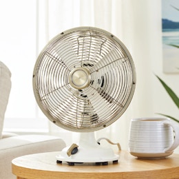 Retro Oscillating Fan, Just $22.47 at Walmart on Rollback card image