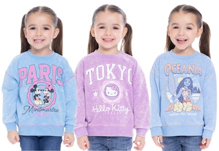 Toddler Character Sweatshirts