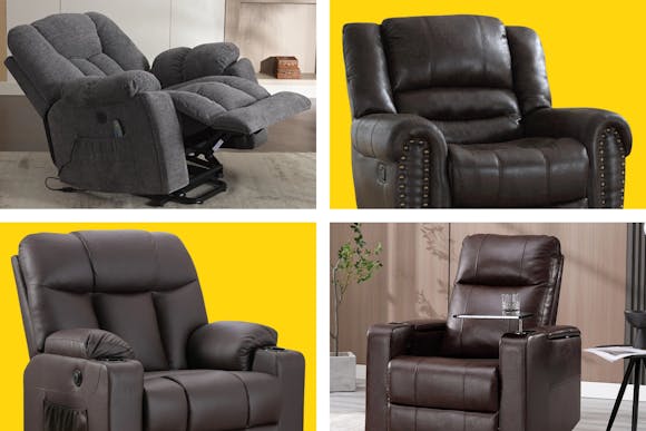 Highly Rated Recliners, Under $400 at Wayfair (Manual, Powered, and More)