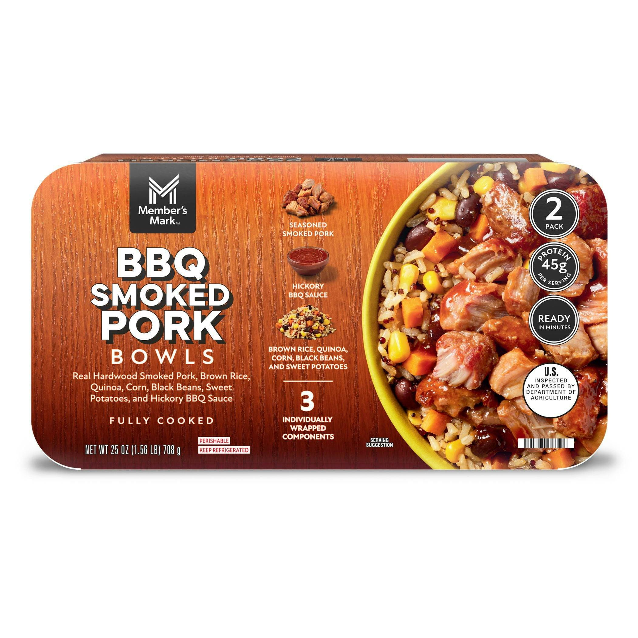 Member's Mark BBQ Pork Bowls 2-Pack