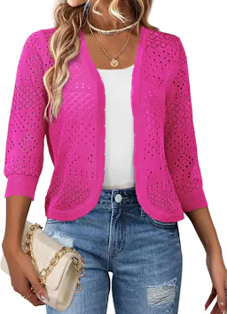 Women's Cropped Cardigan