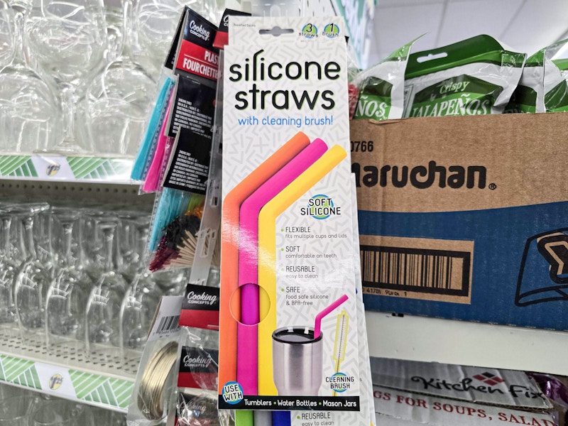 silicone straws 