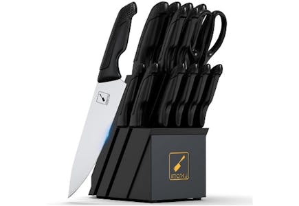 Imarku Kitchen Knife Block Set