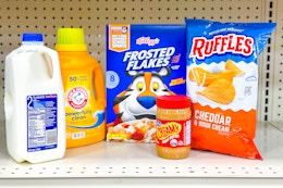 king soopers matchup groceries on store shelf