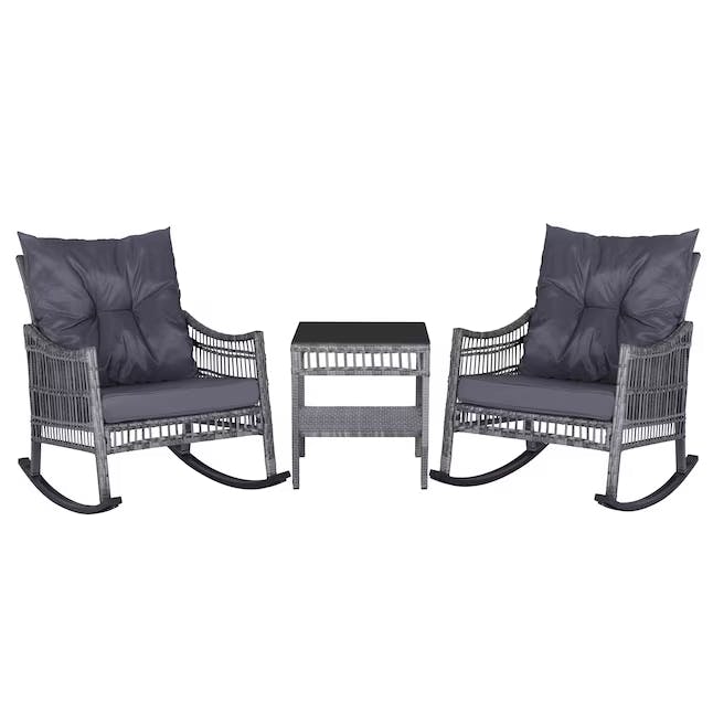 Wicker Patio Conversation Set