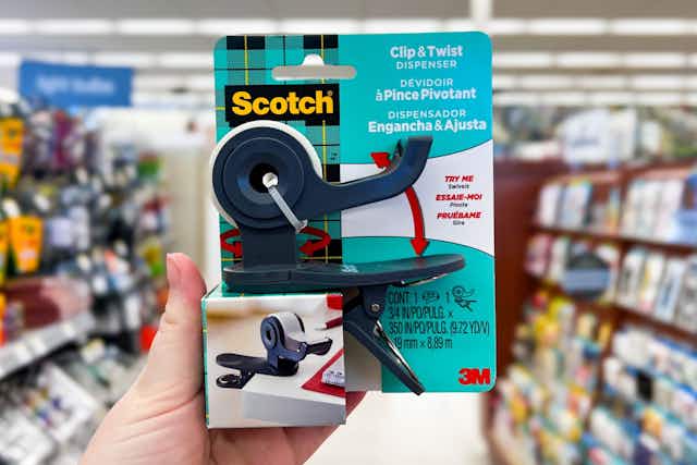 Scotch Tape Dispenser, Only $2.99 at Walgreens card image