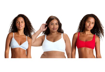 3 Auden Women's Bralettes