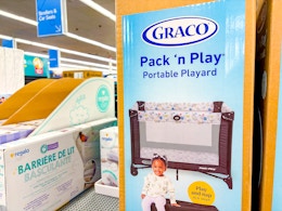 graco pack n play on walmart shelf