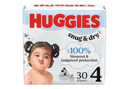 2 Huggies Jumbo Packs