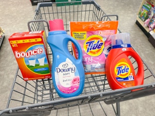 tide downy bounce laundry walgreens