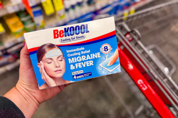Be Koool Migraine Relief Sheets, Only $2.29 at CVS