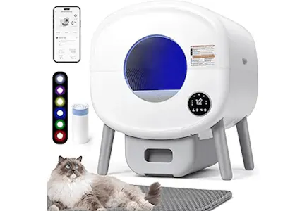 Self-Cleaning Cat Litter Box