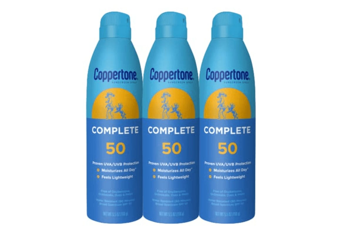 Coppertone Sunscreen 3-Pack
