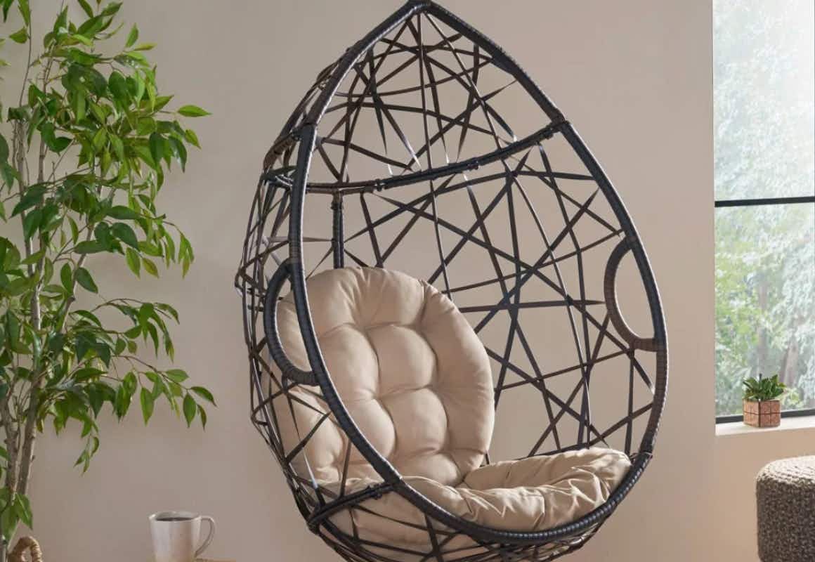 Tear Drop Hanging Chair, Only $88 at Target (Cheaper Than Walmart)