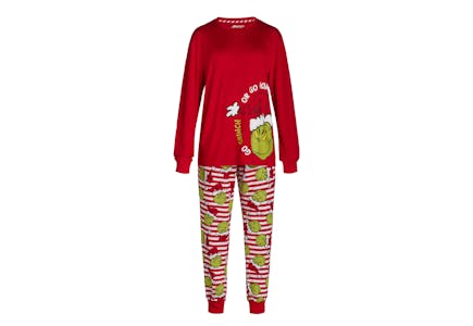 Grinch Women's Pajama Set