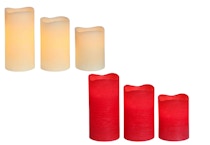 Fitz & Floyd Flameless Candle Set