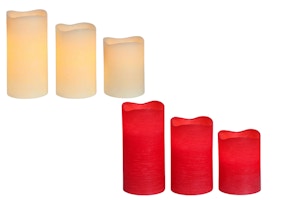 Fitz & Floyd Flameless Candle Set