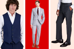 Men's Dresswear: Vest, Suit & Pants