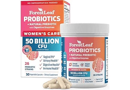 ForestLeaf Womens Probiotics