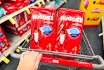 huggies little snugglers diapers in a cvs cart