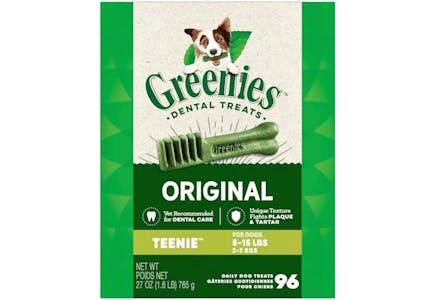 Greenies Original Teenie Dog Treats
