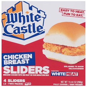 White Castle Chicken Sliders