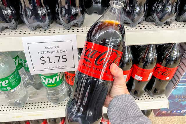 Dollar Tree Prices Are Rising for Some Items — $1.75 Soda, $2 Tea, and More card image