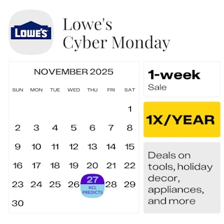Lowe-s Cyber Monday — November 2025